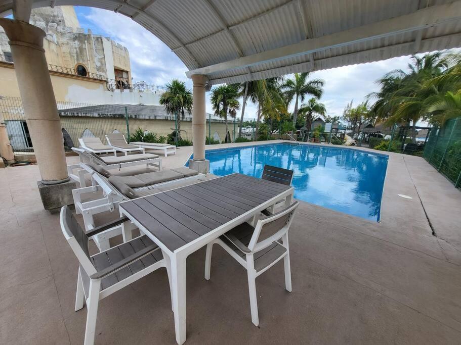 3 Rooms House At Side Of The Lagoon 칸쿤 외부 사진